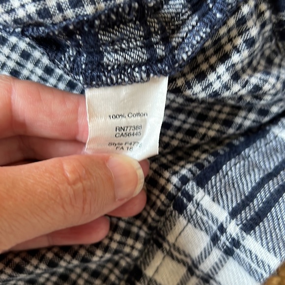 Madewell top. 3/4 length sleeves. - Picture 4 of 4